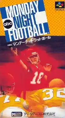 ABC Monday Night Football (Japan)-Super Nintendo